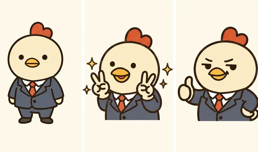標準AI社員構成例のモックアップ画像