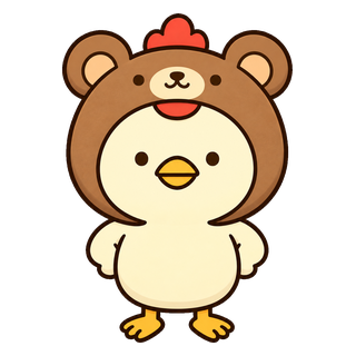 クマおやぶんの図鑑イラスト