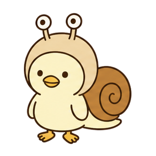 カタツムリの図鑑イラスト