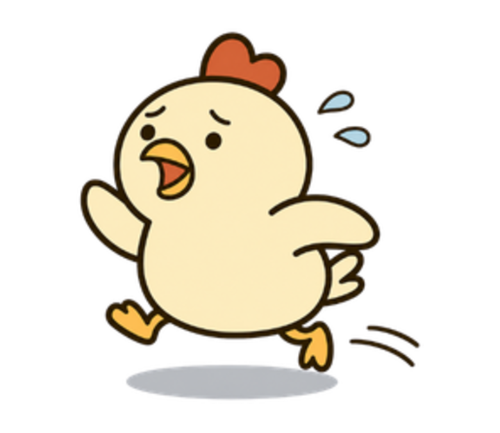 相談を受けて現地へ向かうにわとりさん