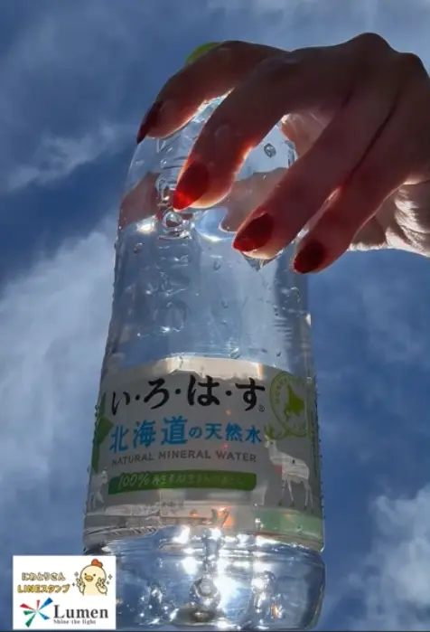 岩見沢の地域で水分補給をPRするショート動画