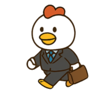 にわとりさん★仕事サクっと返信｜にわとりさん｜LINEスタンプ